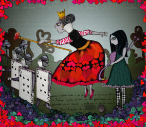 El campo de croquet de la Reina