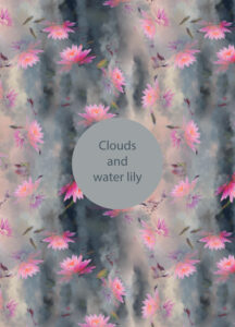 Clouds and water lily