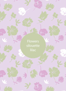 Flowers silouette_lilac