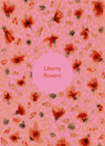 Liberty flowers_salmon