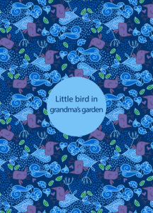 Little bird in grandma's garden_2