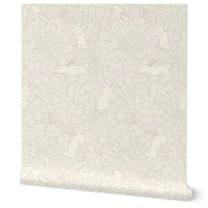 Wallpaper_Bunny garden