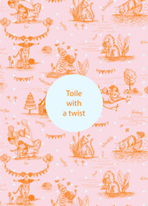 Toile with a twist