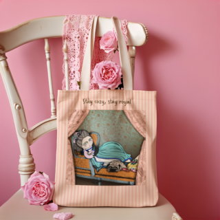 Marie Antoinette "Let them eat cake" Tote Bag