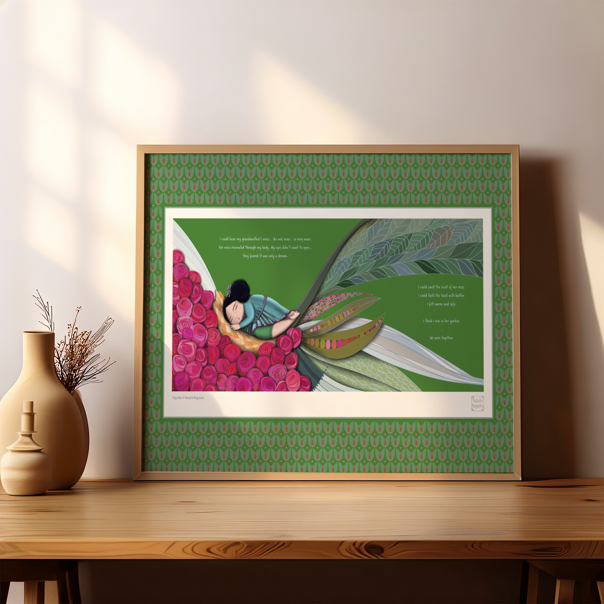"Together” Giclée Art Print (Text in ENGLISH)