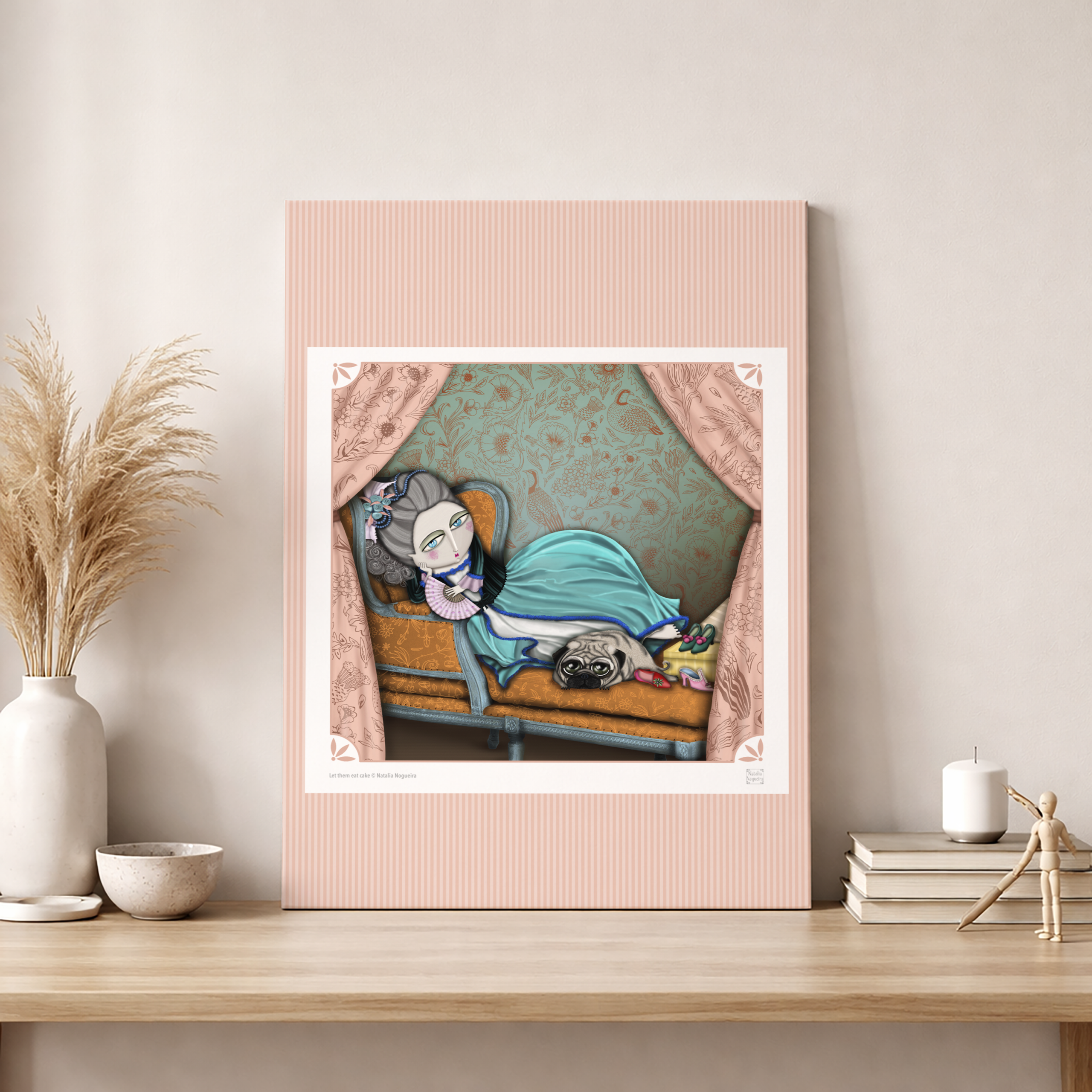 Marie Antoinette "Let them eat cake" Giclée Art Print
